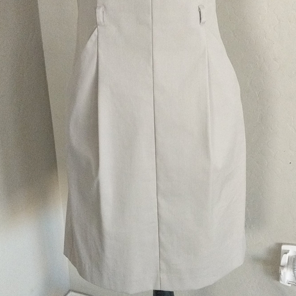 Theory Sunsets Dress Tan - Picture 3 of 10